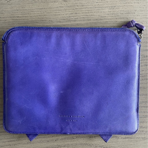 Proenza Schouler Purple clutch/ ipad case - Picture 3 of 3